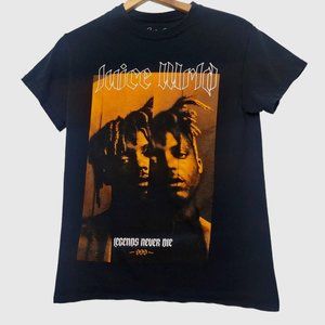 Juice Wrld Legends Never Die 999 Small T Shirt Rap Music Rapper Short Slv Black